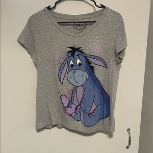 Disney Gray Kids T-Shirt with Eeyore Print